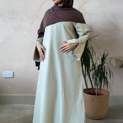 Closed Linen Abaya